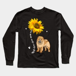 Best Chow Chow Mom Ever Sunflower Long Sleeve T-Shirt